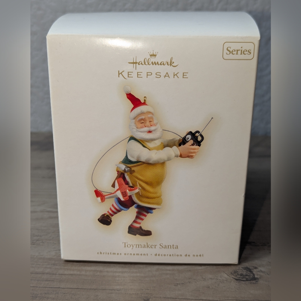 2009 Toymaker Santa Hallmark Ornament #10 Of Series